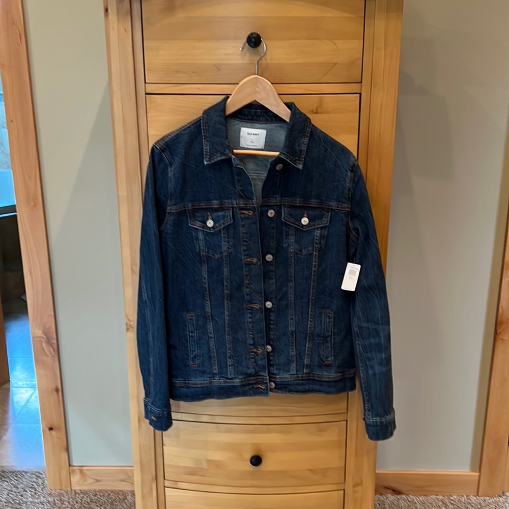 Old Navy Denim Jacket Large Tall NWT